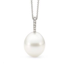 Australian South Sea Pearl and Diamond Pendant