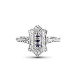 Bel Deco Sapphire Ring