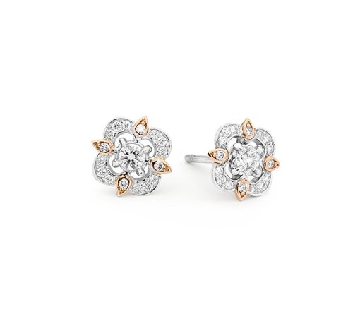 Bel Fleur Diamond Earrings