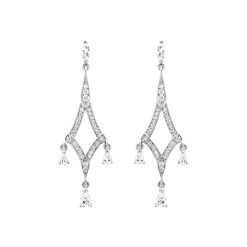 Diamond Chandelier Earrings