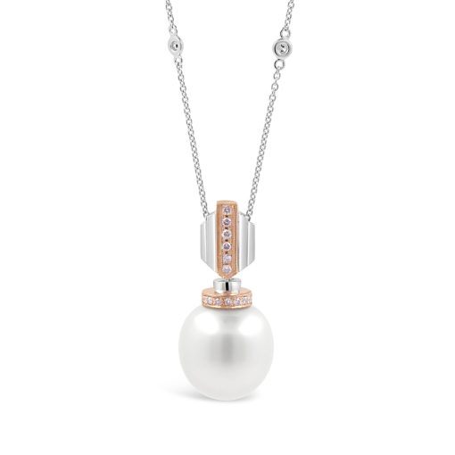 Art Deco Pearl Pendant