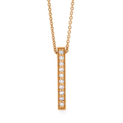 Moda Diamond Bar Pendant