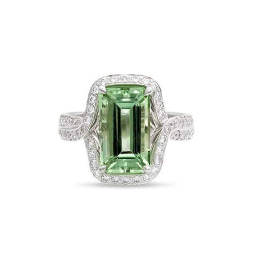 Green Beryl Ring