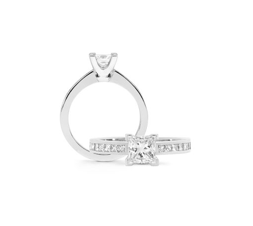 Princess Cut Engagement Ring