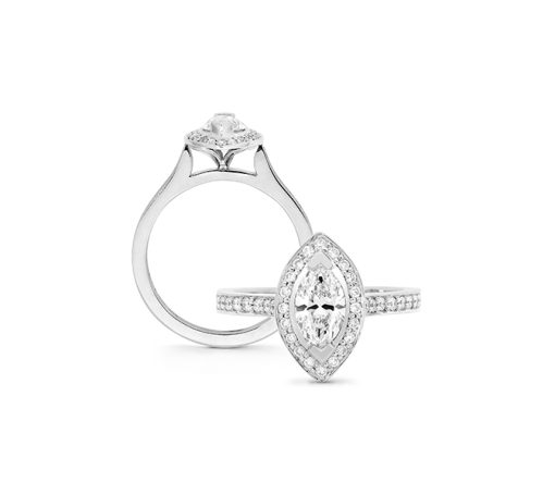 Marquise Engagement Ring