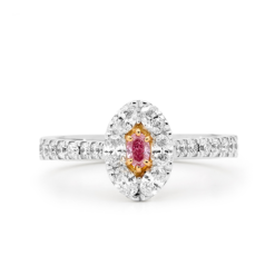Oval Argyle Pink Diamond Ring