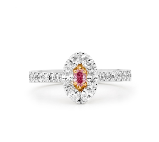 Oval Argyle Pink Diamond Ring