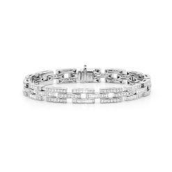 White Gold Diamond Bracelet