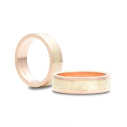 Mokume - Gane Inlay Band
