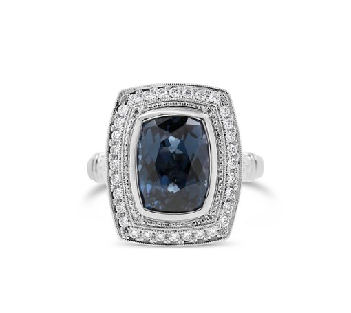 Blue Spinel Ring