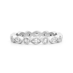 Alternating Diamond Band