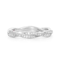 Twist Diamond Band