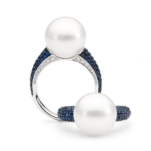 Sapphire and Pearl Ring - Image 3