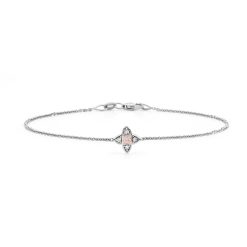 Bel Deco Pink Diamond Bracelet