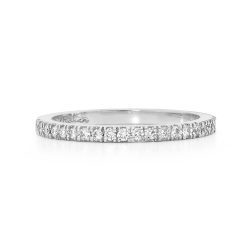 White Gold Diamond Band