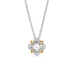 Bel Fleur Seed Pearl Pendant