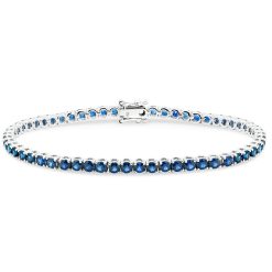 Sapphire Tennis Bracelet