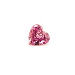 Natural Fancy Intense Purplish Pink Heart Diamond