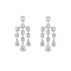 Diamond Drop Earrings