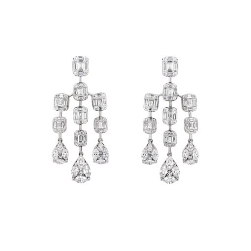 Diamond Drop Earrings