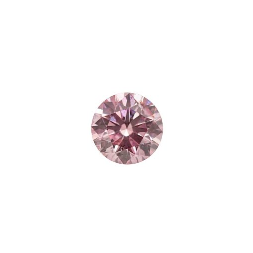 Natural Fancy Intense Purplish Pink Round Cut Diamond