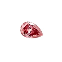 Natural Fancy Intense Purplish Pink Pear Diamond