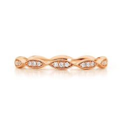 Marquise Shape Wedding Band