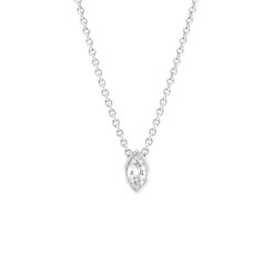 Marquise Diamond Pendant