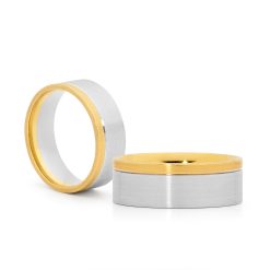 Two Tone Flat Matte Band