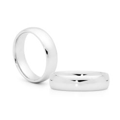 High Polished Curved Band