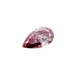 Natural Fancy Intense Purplish Pink Pear Diamond