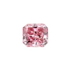 Natural Fancy Intense Pink Radiant Cut Diamond