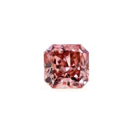 Natural Radiant Cut Pink Rose Diamond - Image 2