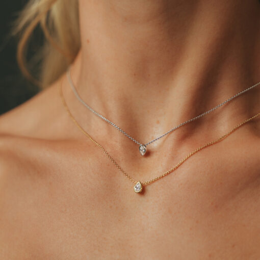 Marquise Diamond Pendant - Image 2