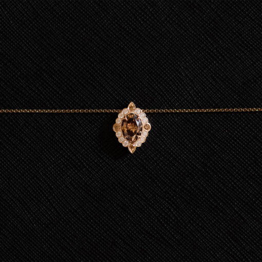 Argyle Champagne Diamond Pendant - Image 2