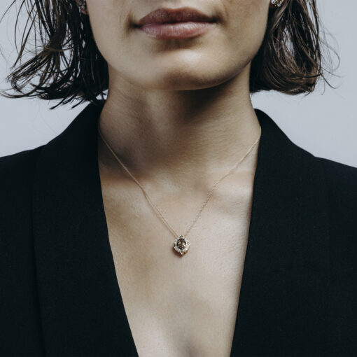 Argyle Champagne Diamond Pendant