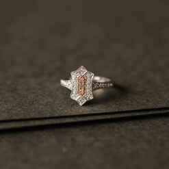 Bel Deco Pink Diamond Ring