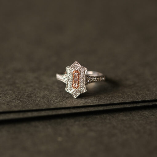 Bel Deco Pink Diamond Ring