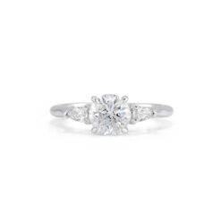 Round Brilliant Cut Diamond Engagement Ring