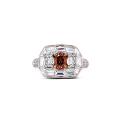 Argyle Pink Champagne Criss Cut Ring